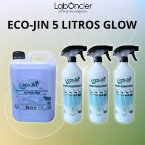 Eco-Jin Glow 5 litros con 3 difusores - fórmula anti-envejecimiento superficies