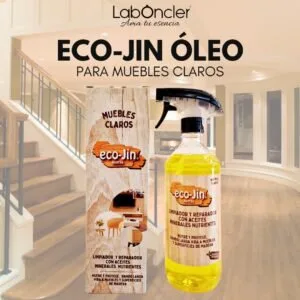 Eco-Jin Óleo para madera clara limpiador nutriente natural