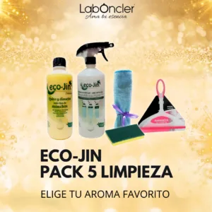 Pack limpieza 5 Eco-Jin set completo limpieza del hogar