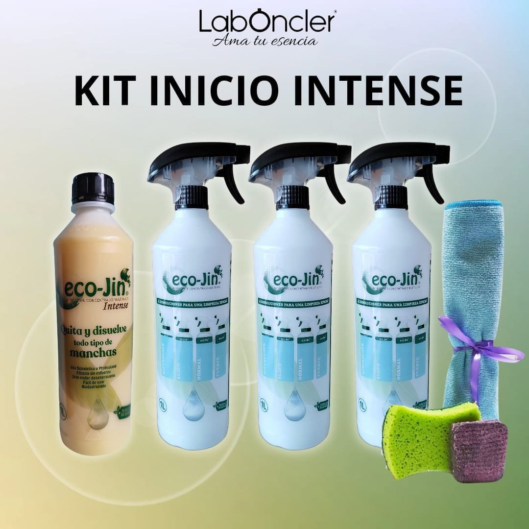 Kit inicio Eco-Jin Intense aroma cítrico con vaporizadores y accesorios