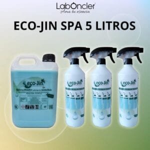 Eco-Jin Spa 5 litros con 3 difusores espumantes - aroma fresco suavizante