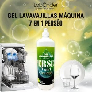 Perseo 7en1 gel lavavajillas máquina Laboncler lavado brillo y protección