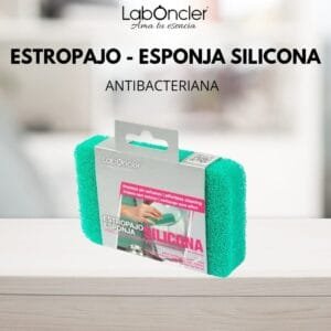 Estropajo silicona antibacterias higiénico duradero sin olores