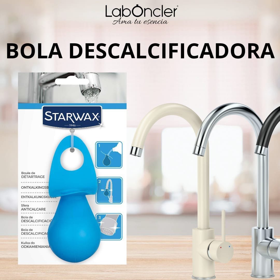 Bola descalcificadora, desincrustante, medidora