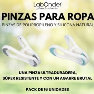 LAS NUEVAS PINZAS PARA LA ROPA ( Sin igual )DE LABONCLER