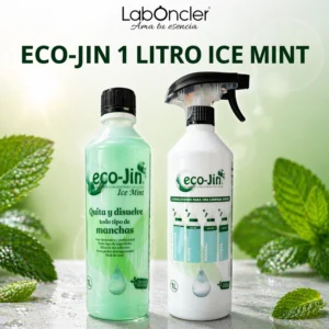 Eco-Jin Ice Mint 1 Litro – Limpiador Multiusos Concentrado Ecológico Desengrasante Aroma Menta
